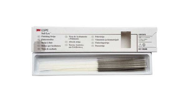 3M Finishing & Polishing Strips Narrow (coarse/medium)(10/pkg)