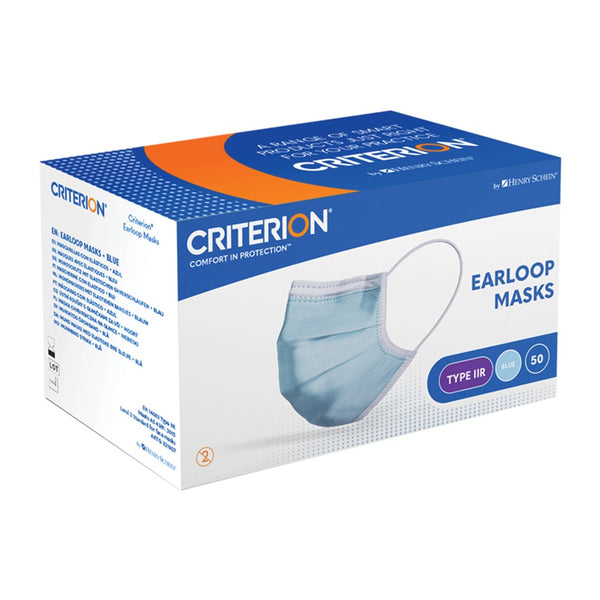 Henry Schien Mask ASTM Level 3 Blue 50/Bx (NDECC Exam)
