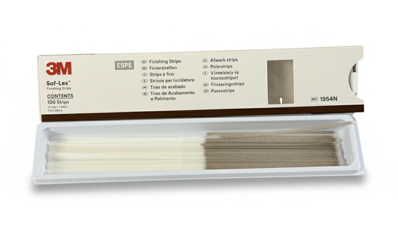 3M Finishing & Polishing Strips Narrow (coarse/medium)(10/pkg)