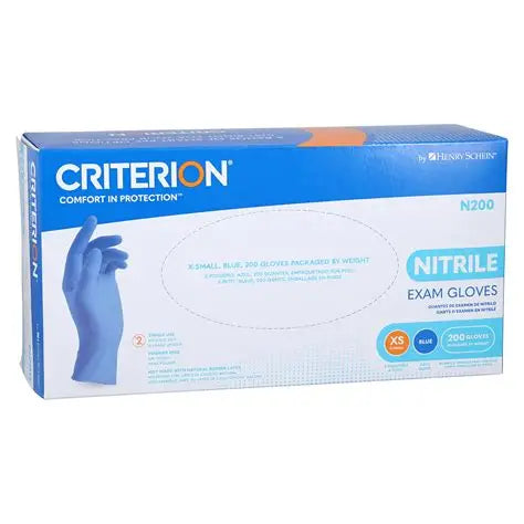 Henry Schien Criterion N300 Ultra Exam Gloves Ice Blue Non-Sterile ( 300 per pack)