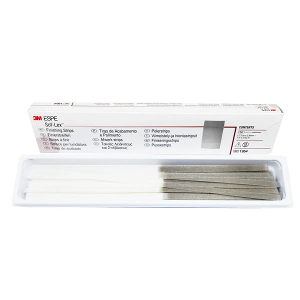 3M Finishing & Polishing Strips (coarse/medium)(10/pkg)