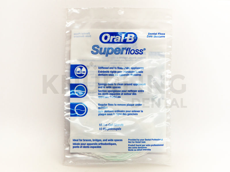 Oral-B: Super Floss (10 Floss/Pack)