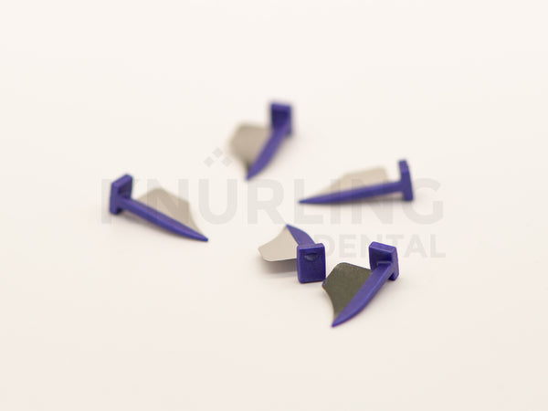 Fender Wedges Purple ( Pack of 100)