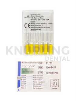 Endo Flex K-File 20 21mm (6/pkg)